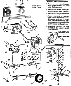 Part Location Diagram of VBG17684-VB Campbell Hausfeld Belt, Poly-Groove, 48-inch